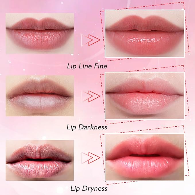 Adofect 30 Pcs Collagen Crystal Lip Masks, Moisturizing & Hydrating Lip Mask Set for Dark Lips Treatment, Smoothing lip Lines Reduce Wrinkles Dryness, Valentine's Day Gifts, Bulk Lip Masks
