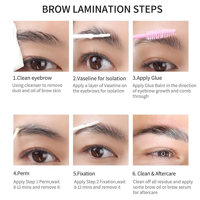 Lash Lift Kit - Eyelash Lift Lotion, DONG RHYME Brow Lamination and Lash Perm Solution for Curling Lashes to Get Supermodel Eyes, Long-Lasting and Easy to Use at Home Multipurpose Lash Perm Kit