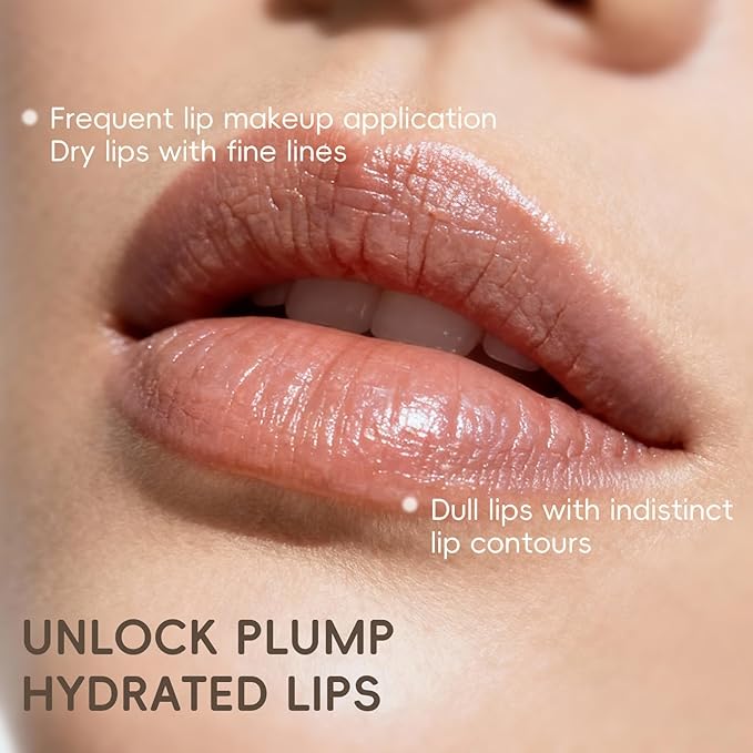 KISSIO PLUMP Lip Plumper,0.3 fl oz (9 ml),Maximum Plump with Ginger and Peptides,Extreme Lip Plumper,Hydrating and Plumping,Lips Lines Care,Lips Gloss,Beginner | Large capacity, Powerful Formula