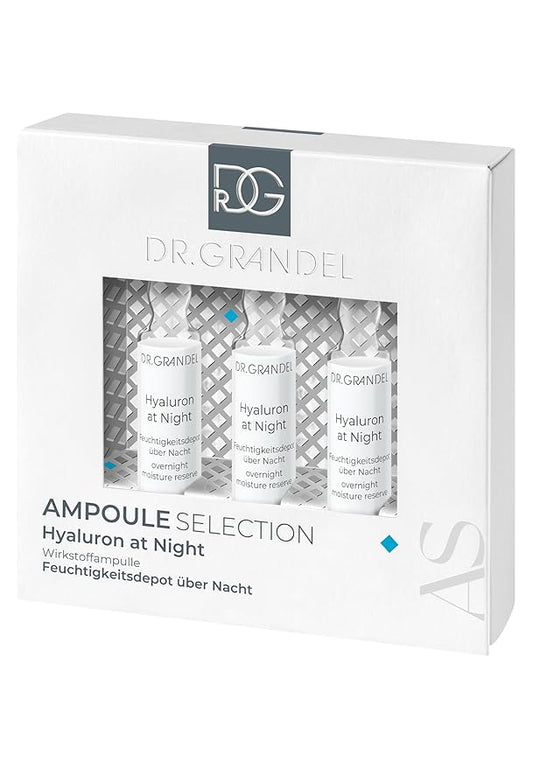 DR. GRANDEL Hyaluron at Night Ampoule I overnight moisture depot to support skin regeneration