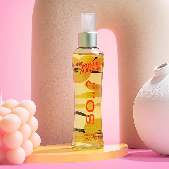 Vanilla Milkshake Body Mist by So…? for Women - 3.5 oz Body Mist - Pack of 2