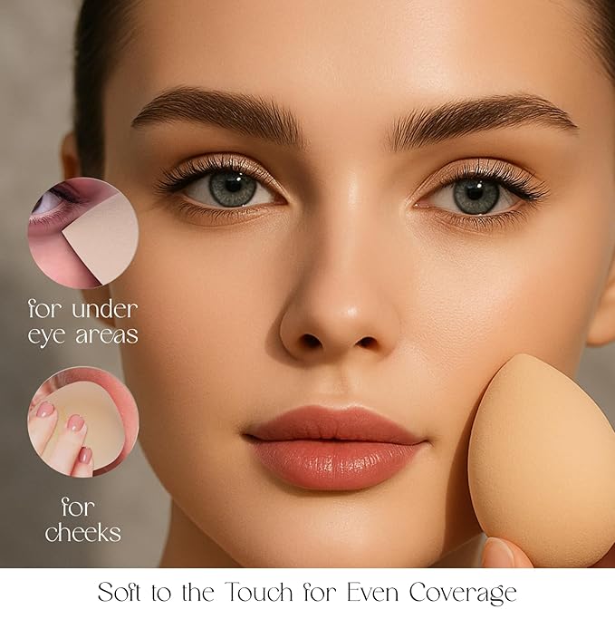 Sorme' Treatment Cosmetics 4 Pack Mini Sponges, 0.5 oz.