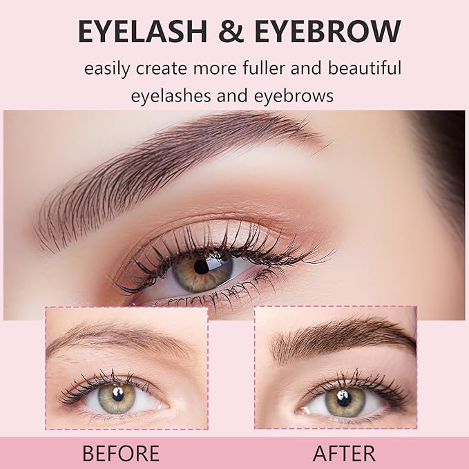 2025 Upgraded Lash Lift Kit, Professional Eyelash Perm Kit for Safe & Lasting Perming, Curling and Lifting Eyelashes, Easy for Beginner, Lash Lifting DIY Set for Salon-Quality at Home