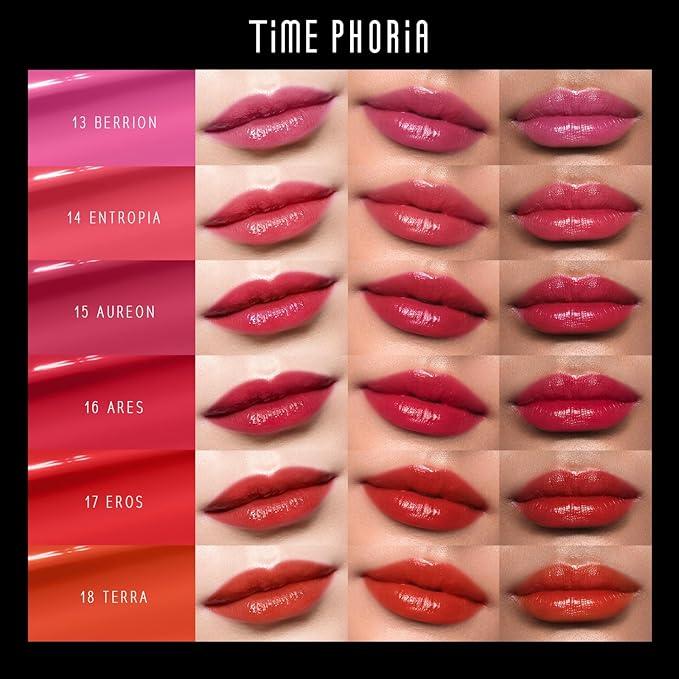 Stellar Dust Lip Stain 13 Berrion, Transfer-Proof & Smudge-Proof Lip Gloss, Vibrant Berry Pink Tinted Glossy Finish, High-Pigment Vibrant, Hydrating Lightweight Long-Lasting Lip Makeup