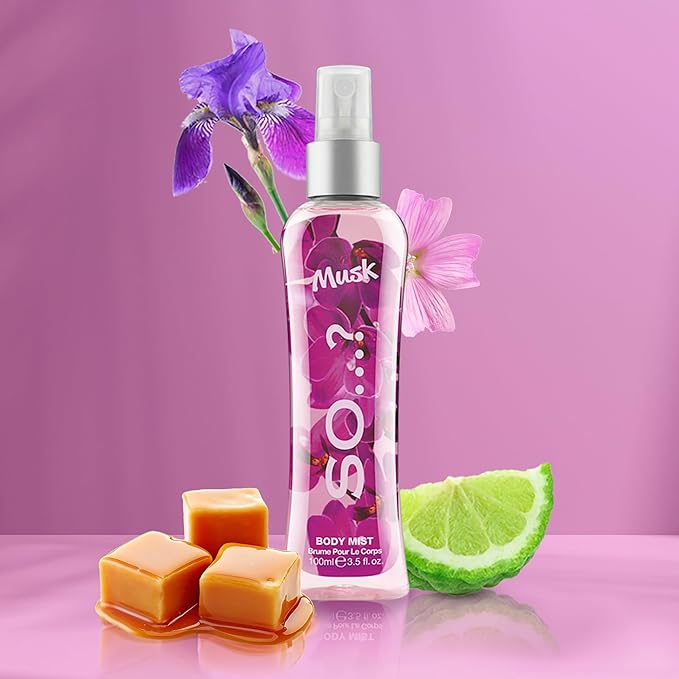 Musk Body Mist by So…? for Women - 3.5 oz Body Mist - Pack of 3