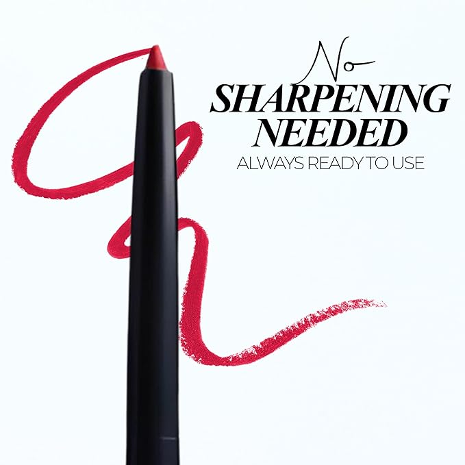 LePaon Cosmetics Define It Lipliner – Long-wear, Creamy Matte Lip Liner with High Pigment Payoff – Non-Drying Smooth Application for Defined Lips (Crave)