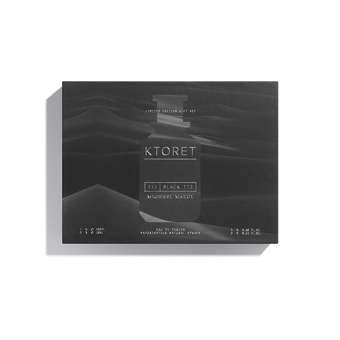 Michael Malul 511 Black Tie Eau de Parfum Gift Set - 100ml | 10ml