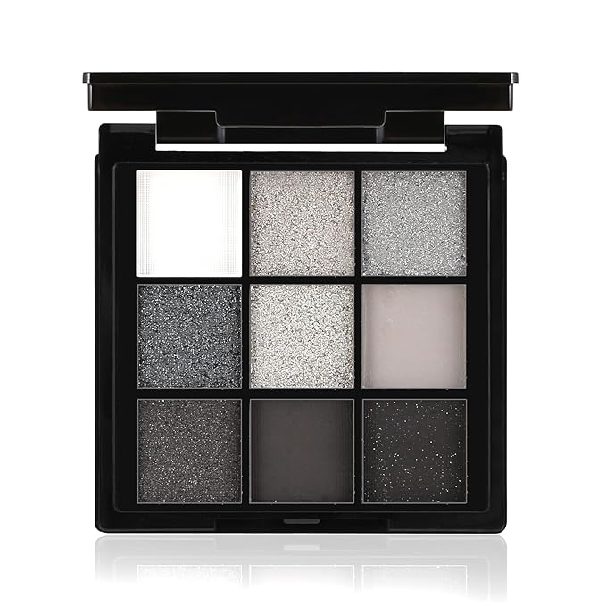 Boobeen 9 Colors Eyeshadow Palette - Matte and Shimmer Makeup, Highly Pigmented Creamy Eye Shadow Powder, Create a Neutral Eye Look, Long Wearing，Easy to Build Dramatic Glamour Looks
