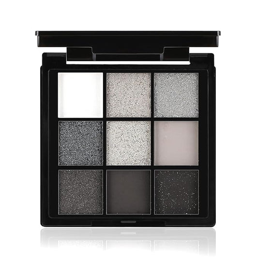 Boobeen 9 Colors Eyeshadow Palette - Matte and Shimmer Makeup, Highly Pigmented Creamy Eye Shadow Powder, Create a Neutral Eye Look, Long Wearing，Easy to Build Dramatic Glamour Looks