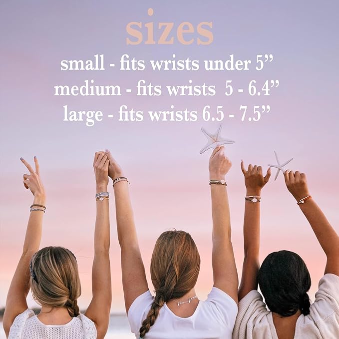 K'lani Hair Tie Bracelets for Women - Elastic Hair Bands That Double as Stylish Jewelry - Embrace - Small