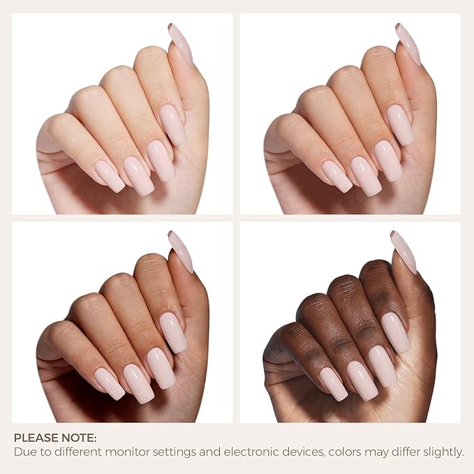 AILLSA Gel Nail Polish Nude Vanilla Tan Gel Polish Light Brown Neutral Jelly Gel Polish Natural Wheat Color Nails Soak Off U V Gel for Nail Salon at Home Fall Winter for Women 0.51 Fl Oz /GC14