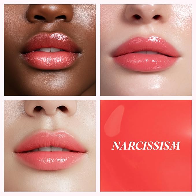 INGA Water Glow Lip Tint | Hydrating, Glossy Korean Lip Tint with Sheer Color & Glass-Like Shine | Long-Lasting, Non-Sticky Korean Lip Stain (NARCISSISM)