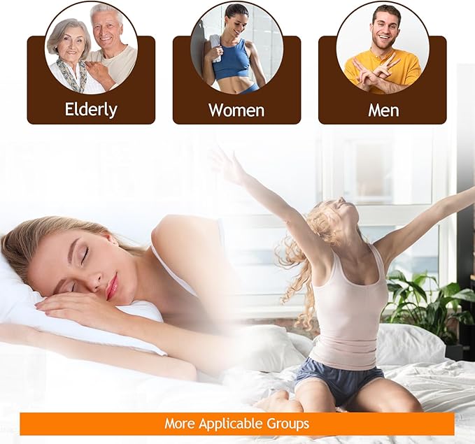 TEWEAE Bamboo Foot Pads for Better Sleep, 64 Pads- One-Piece Design Natural Herbal Patches-No Off - Improves Sleep and Relaxation - Premium Foot Care Good Night Foot Patches (2 in 1 Design)