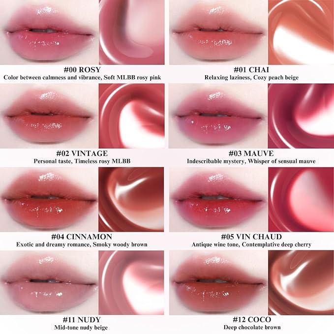 BBIA Glow Tint – Lip Plumping Volumizing Glossy & Glowy Lip Stain Naturally Moisturizing Comfortable Texture Lightweight Long-Lasting Vivid Color Non-Sticky Korean Makeup (26 HAZEL COCONUT, Pack of 1)