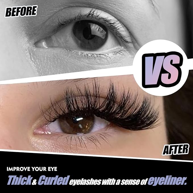 Madam Fifi Fluffy Lash Clusters, 156 Lightweight Clusters Individual lashes, 8-14mm Individual Lashes DIY Cluster Lashes Extension Soft Comfortable False Eyelashes (Wispy-Mixed)