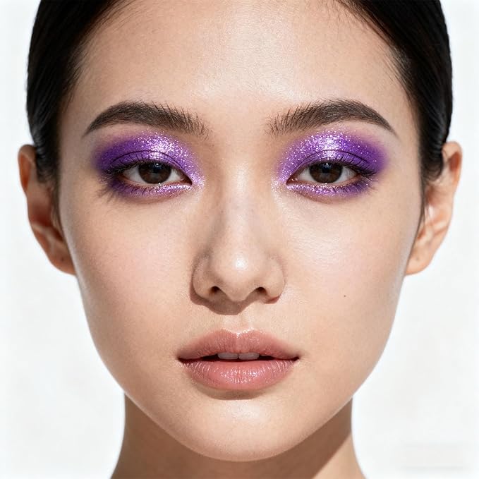 Instant Set Cream Eyeshadow Crayon, Shimmer Glitter, Waterproof, Creamy Texture, Perfect for Travel & Daily Makeup(23#)