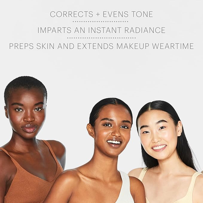 Glo Skin Beauty Illuminating Primer with Vitamin C Brighten & Correct Tone for Smoother Makeup, Radiant Glass Skin Finish, All Skin Types