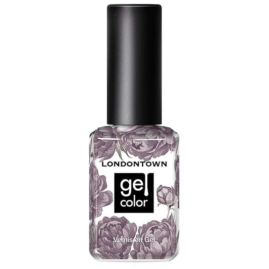 LONDONTOWN UV/LED Gel Nail Polish - Long Lasting, Chip Resistant High Shine Color - Glossy Plum Purple, Cashmere, 12ml/.40fl oz