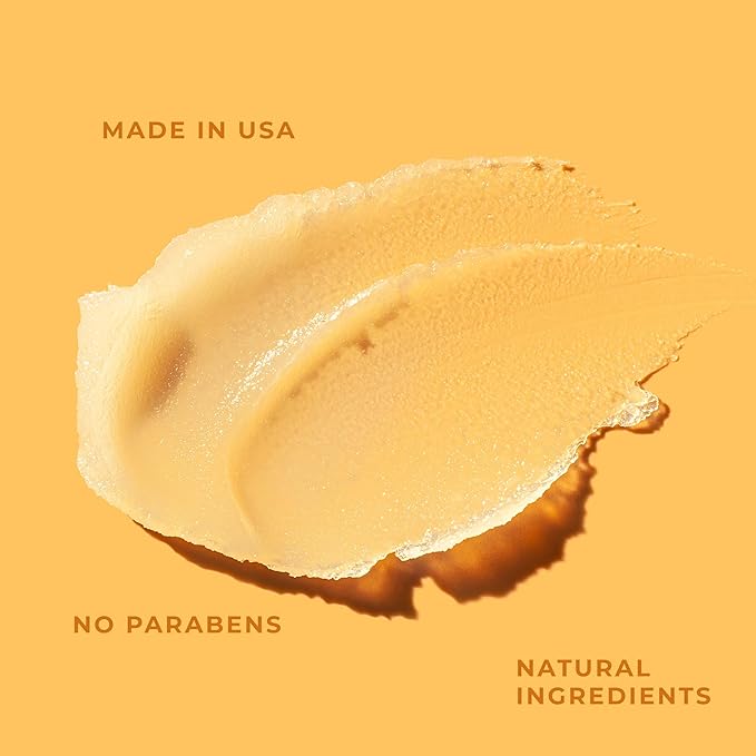 Mango Lip Balm Hydrating & Nourishing, Natural, Long-Lasting Lip Moisturizer with Castor Oil, Barrier Protection & Lip Repair, Smooth Lip Care, Non-Waxy & Cruelty-Free, Gentle for All Ages - 0.15 oz