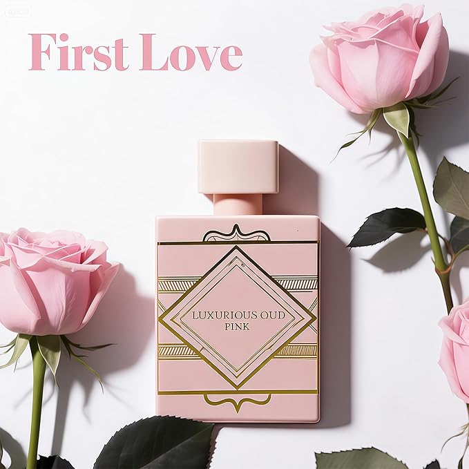 A CENTER 4PCS Perfume Set for Women - Floral Fragrance Gift Set with Vanilla,Sweet Fruity, Eau De Parfume| 3.4 Fl Oz Each Women's Cologne(Valentine Milano,Mon Amour Paris,Luxurious Pink/White)