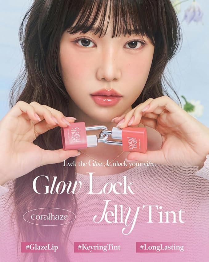 Glow Lock Jelly Tint 113 Peony, Hydrating Water Glow Lip Stain, Non-Sticky Juicy Gloss, Long Lasting Glass Shine & Dewy Finish, Lightweight Moisturizing Lip Care, Korean Makeup