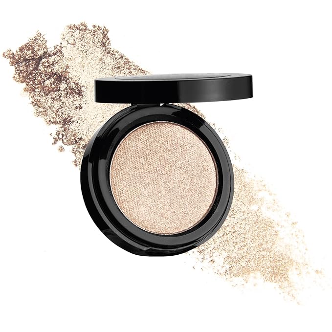 Sandstone Scandinavia Highlighter – Hypoallergenic Face Highlighter - High Glossy Face Illuminator with high pigmentation - Pearl Shimmer - Smooth silky Powder Makeup (Golden Champagne, 3 g)