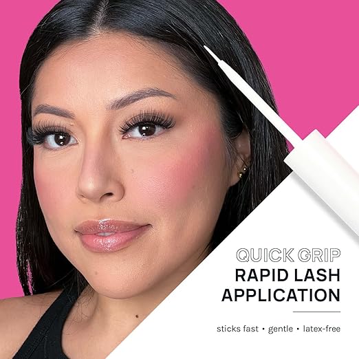 A2O Lab Ultra-Hold Brush-On Eyelash Adhesive, Clear, Waterproof, Latex-Free (1)