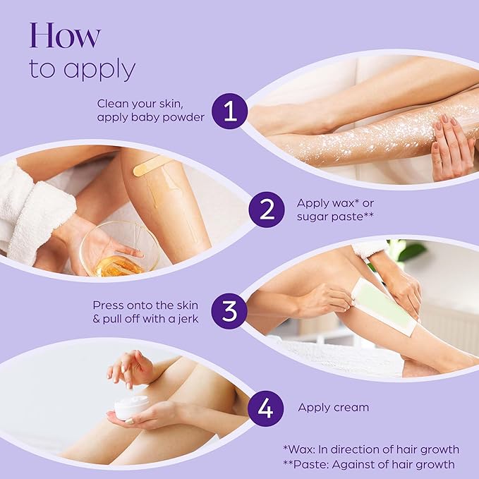 150 Wax Strips for Hair Removal – Extra-Large Non-Woven Strips for Legs, Arms, Back & Body – Works with All Soft Waxes – Salon & Home Use