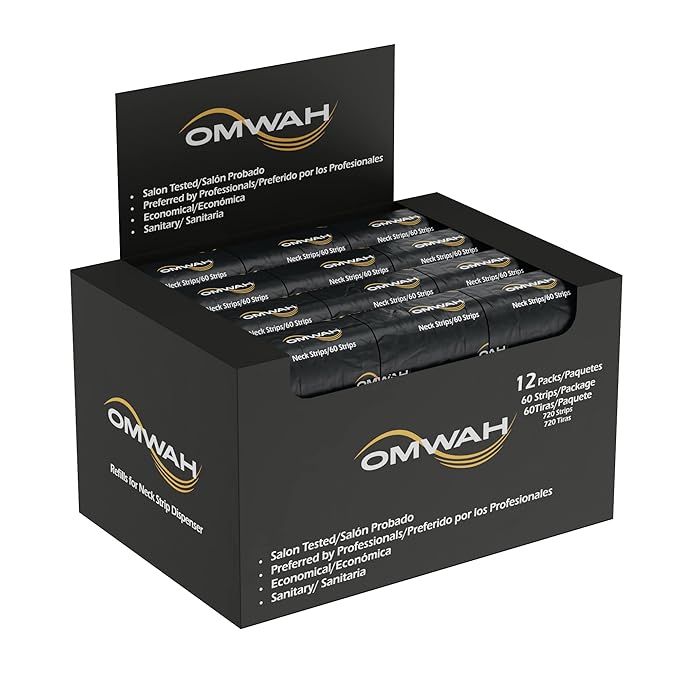 Omwah Neck Strips (Case of 4 Cartons- 2,880 Strips)