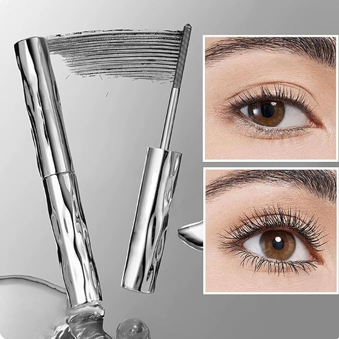 Zkyo Steel Tube Eyelash Prime𝐫, Eyelash Primer,Tubular Eyelash Primer,WaterproofLong Curling Mascara,Natural And Non-Smudged, Hydrofix Fiber Mascara (2)