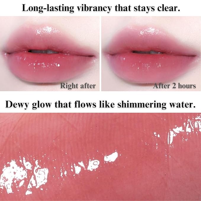 BBIA Glow Tint – Lip Plumping Volumizing Glossy & Glowy Lip Stain Naturally Moisturizing Comfortable Texture Lightweight Long-Lasting Vivid Color Non-Sticky Korean Makeup (03 MAUVE, Pack of 1)