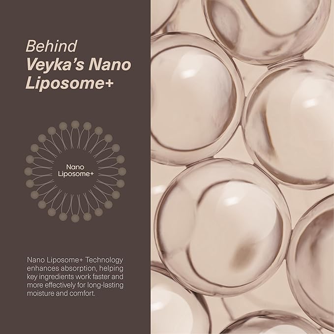 Veyka Nano Liposome + Advanced Sebum Balance Mask - Soothing & Pore Refining Facial Mask with Ceramide, Cica, Multi-Peptide Complex & Panthenol - At-Home Spa Korean Skin Care (5 Sheets, 0.67 Fl Oz)