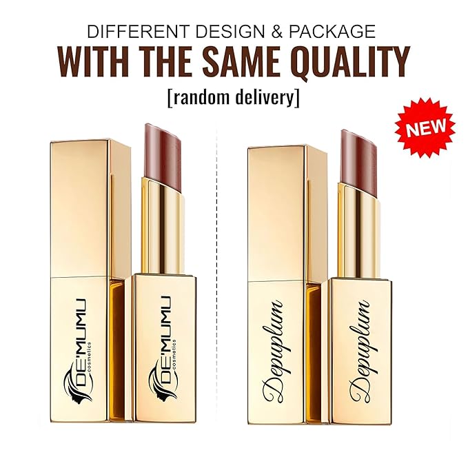 Nude Red Pink Lipstick Set for Women Shimmer Tinted Lip Balm Hydrating Moisturizing Lip Gloss Cruelty Free Lip Makeup, ZG107/108/109