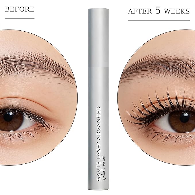 Re Eyelash & Eyebrow Growth Serum - Premium Enhancement Essence, Boosts Lash Length, Thickness & Fullness | Daily Mild Formula, Non-Irritating to Skin - 3.5ml