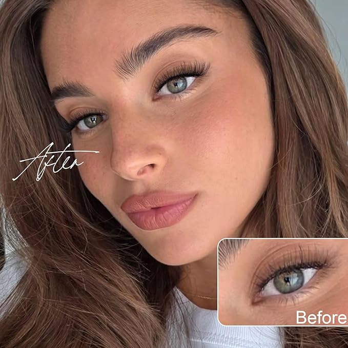 Natural Lash Clusters Kit Wispy Lash Extension Kit Invisible Band Eyelash Clusters C Curly 8-16MM DIY Cluster Eyelash Extensions with Lash Bond and Seal Tweezers Brushes by ZANLUFLY