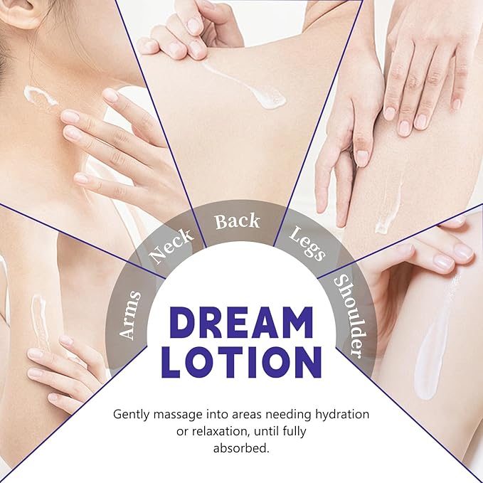 Magnesium Body Lotion for Sleep Support, Muscle & Joint Relief – Fast-Absorbing Topical Magnesium Cream for Calm, Relaxation & Leg Cramp Comfort – Deep Hydration, Unscented Daily Moisturizer, 6.76oz
