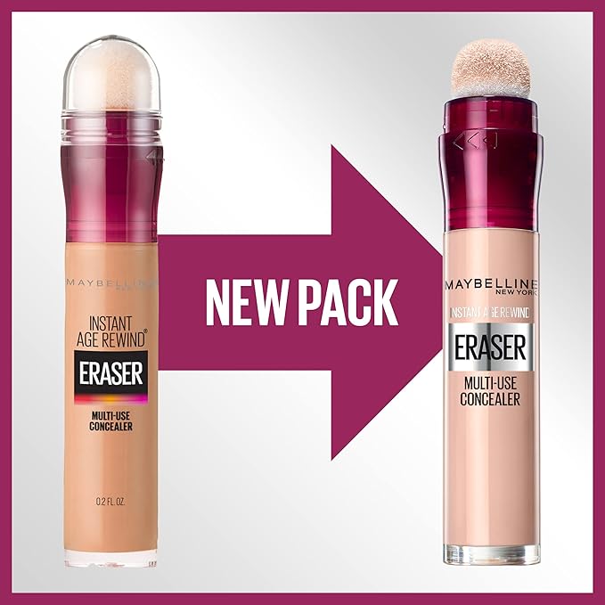 Maybelline Instant Age Rewind Eraser Dark Circles Treatment Multi-Use Concealer, 146, 1 Count (Packaging May Vary)