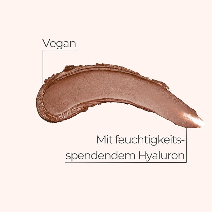 M. Asam MAGIC FINISH Cream Contour Stick medium-dark (0.28 Oz)- creamy contour stick for a defined face shape, creates optical shadows, bronzer stick with moisturizing hyaluronic acid, vegan