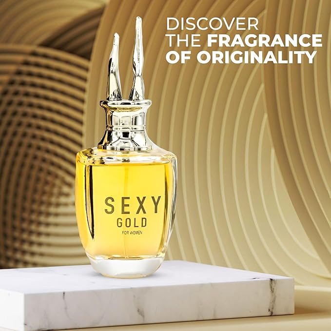 A CENTER Perfume Set for Women - 3PCS Floral Long Lating Fragrance with Jasmine, Rose & Lily of the Valley | 3.4 Fl Oz Each Women Cologne Gift Set (Sexy Lady/Sexy Gold/Sweet Cherry)