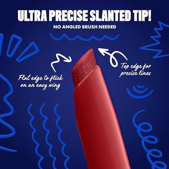 NYX PROFESSIONAL MAKEUP Epic Inky Stix Eyeliner, Mechanical Cream Gel Eyeliner, Waterproof Formula With Up To 24HR Wear - 05 Robotic Red (Matte Red)