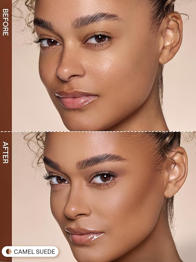 SHEGLAM 2-in-1 Contour & Highlight Stick Cream Waterproof Contour Stick-Camel Suede