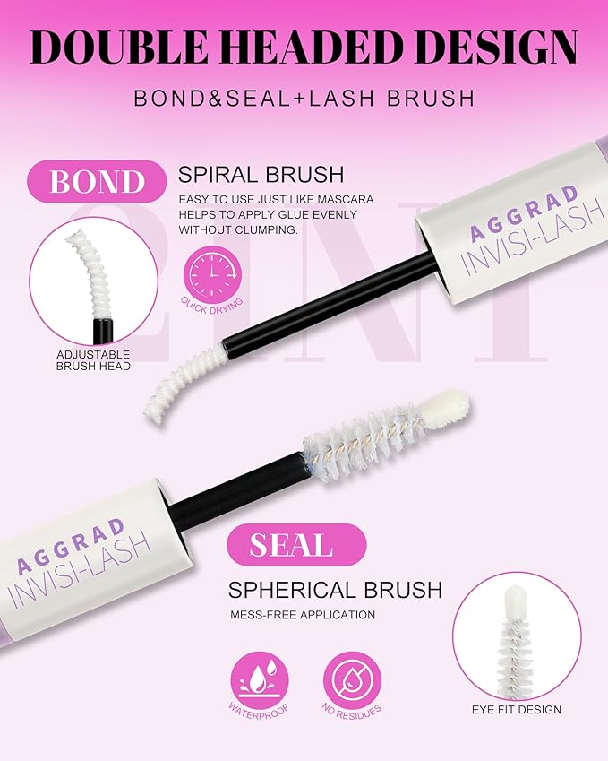 Fairy Lash Clusters Kit 8-14mm Manga Individual Lashes C Curl Wispy Eyelash Clusters WideSpan Eyelash Extension Kit with Lash Bond and Seal Wet-Look Spiky Cluster Lashes with Lash Bond and Seal