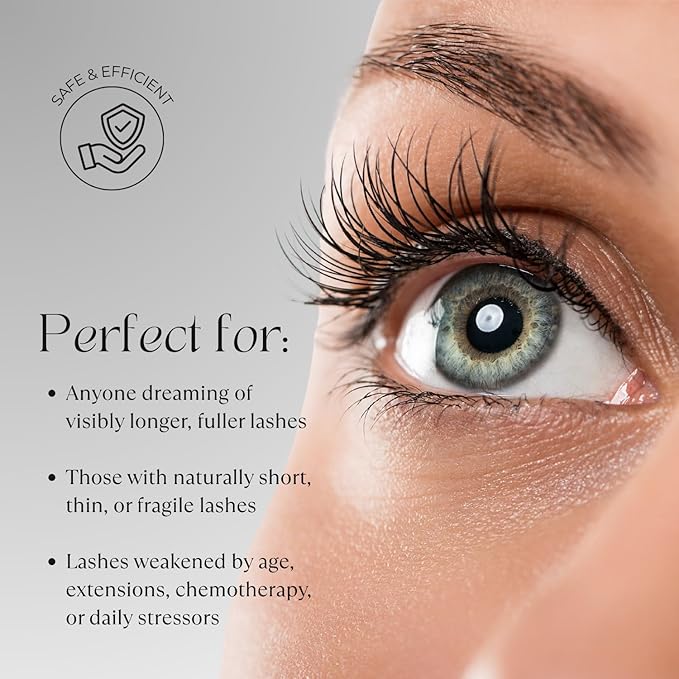BEAUTICAL Eyelash Serum – Lash Enhancing & Conditioning Formula with Botanical Ingredients for the Appearance of Fuller, Shinier & Healthier-Looking Lashes – Nourishing Lash Care, 3ml