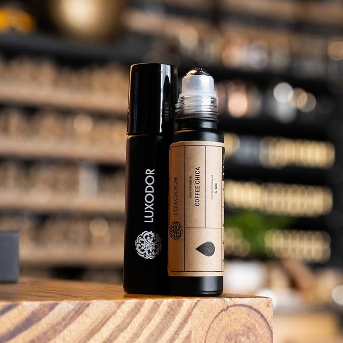 Luxodor COFFEE CHICA, Impression Women Perfume Oil long lasting, Alcohol Free, Fragrance Oil for Body, 10ml Roll On