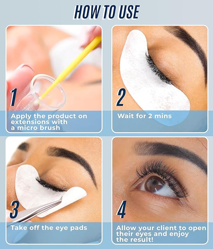 STACY LASH Bonder for Eyelash Extensions /0.50fl.oz./15ml/Reduces Lash Extension Glue Fumes/Super Sealer/Lash Tech Supplies/Lash Primer Aid/Professional Use