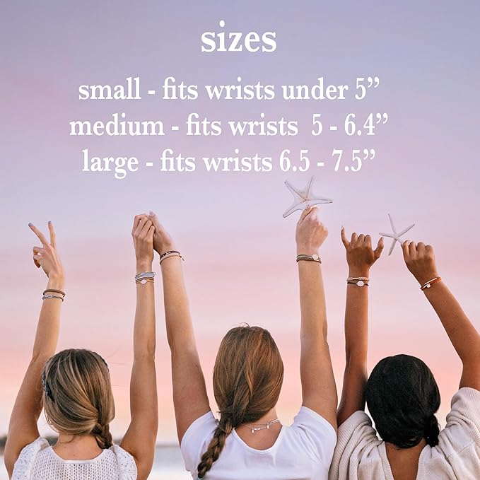 K'lani Hair Tie Bracelets for Women - Elastic Hair Bands That Double as Stylish Jewelry - Rise - Small