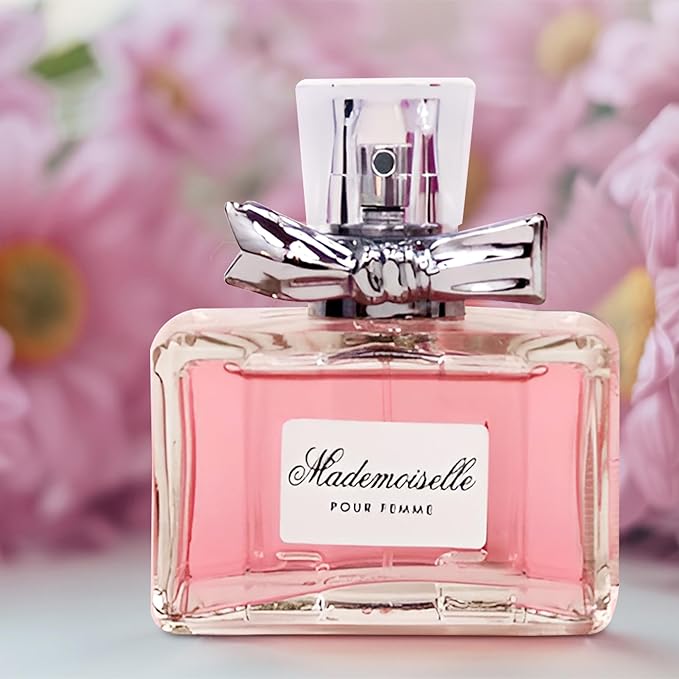 AFLUXE Women's Perfume Combo Set Milano Women&Mademoiselle Floral Fruity Fragrance Eau De Parfum Elegant 100ml Bottle Natural Spray Each for Daily Used