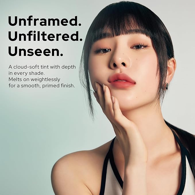 Unseen Blur Soft-matte Lip Tint Long-Lasting Stain, Blendable 3.2g, Holiday Stocking Stuffer, Winter Makeup Essentials (666 Liking, 0.11 oz)