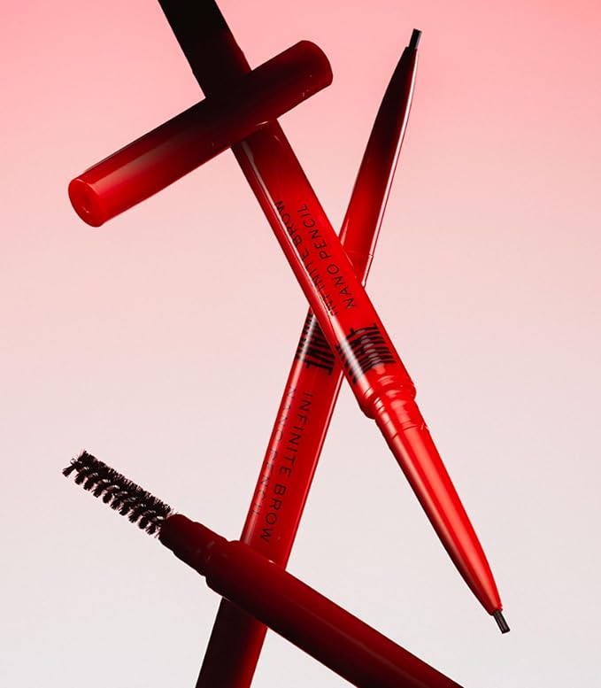 MAKE Beauty Nano Brow, Micro Eyebrow Pencil. Long-Lasting Smudgeproof Eye Brow Makeup for Hairlike Lines. Precision Liner for Natural-Looking Eyebrows - Shade, Warm Taupe