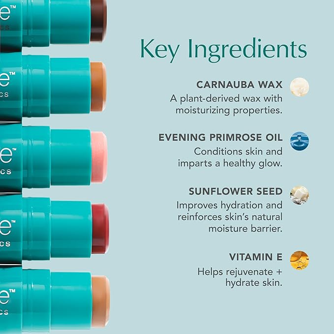 Thrive Causemetics Triple Threat Color Stick: Cream Bronzer & Contour Stick with Vitamin E, Evening Primrose Oil, Waterproof Smudge Proof Face Makeup, Anita (Light Medium Neutral)